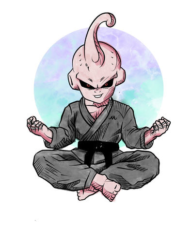 Kid Buu Jiu Jitsu Print